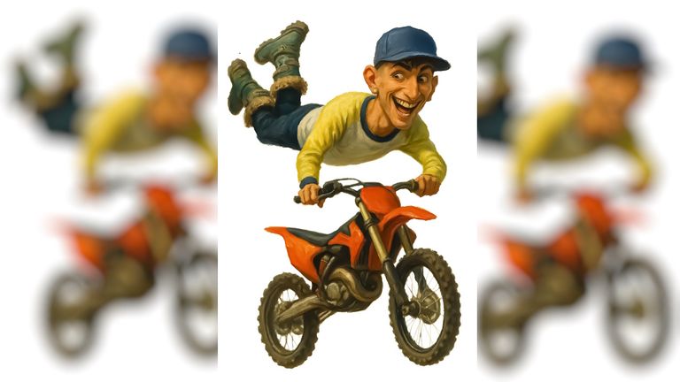 Mincha, campeón del España de freestyle: «Más que un piloto, me siento un acróbata»