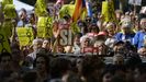 Multitudinaria concentracin en Barcelona ante el Tribunal Superior de Justicia de Catalua