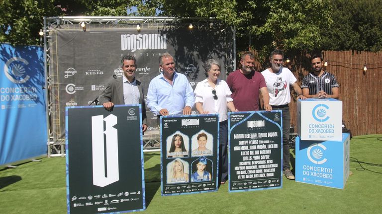 La primera gira de festivales de David Bisbal recala en el Bigsound Pontevedra