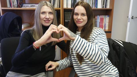 Unha amizade entre rusa e ucarniana que a guerra non conseguu romper, Natasha Argunova e Natasha Ivachova
