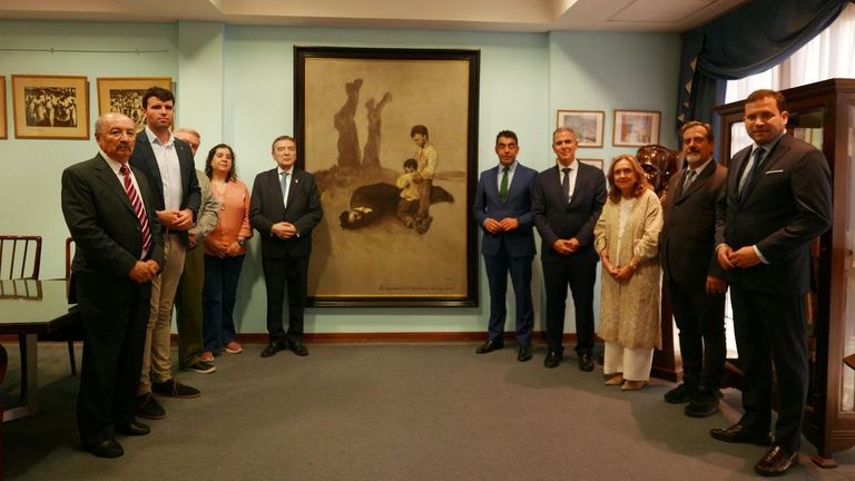 El Museo de Pontevedra podrá exhibir «A derradeira lección do mestre» unos tres meses del 2026