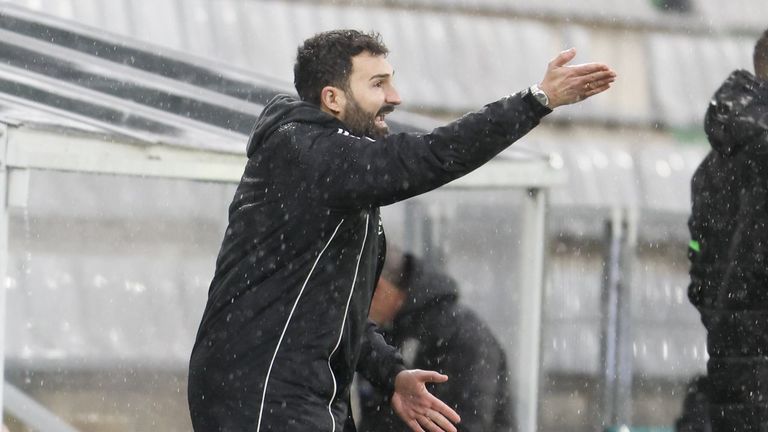 Romo, el técnico del Racing de Ferrol: «Vamos a Tenerife sin miedo»