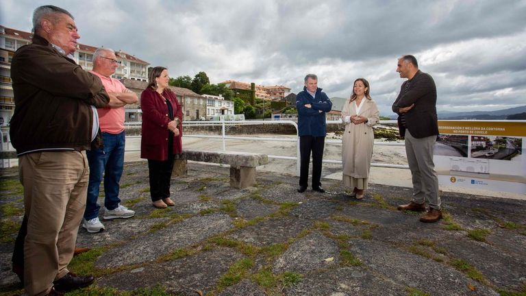Inversión de 450.000 euros para la mejora del puerto de Covelo, en Poio