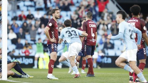 Celta b contra pontevedra