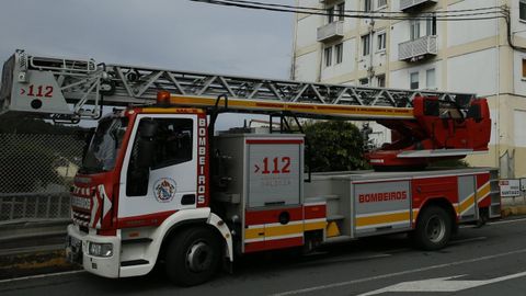 Imagen de archivo de una intervencin de los bomberos de Arteixo