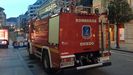 Un camión de bomberos de Oviedo