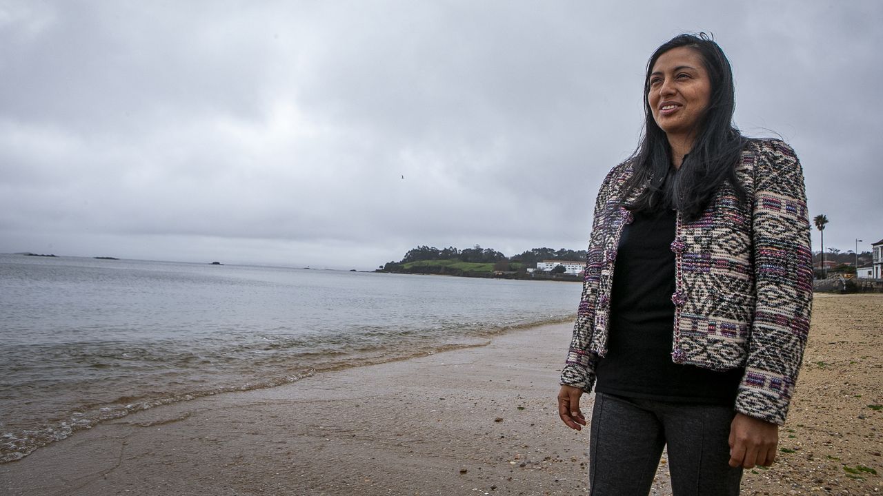 Jenny Quijozaca se asent� definitivamente en A Pobra hace tres a�os