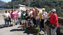 Un grupo de visita por la Ribeira Sacra de Lugo
