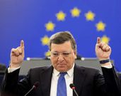 Barroso dio ayer su último discurso ante la Eurocámara. 