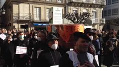Protesta masiva en O Carballi�o contra la incineradora de O Irixo