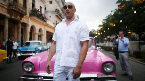 El actor Vin Diesel. 