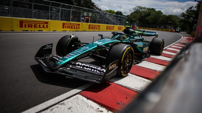 Fernando Alonso en el GP de Canadá F1 2024