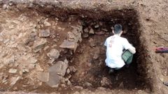 Los arquelogos sealan que el recinto de Vilarello est cercado por un muro mucho ms ancho que los de los otros yacimientos de este tipo conocidos en la provincia de Lugo