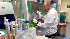 Pruebas para la deteccin del virus en un laboratorio de Alemania