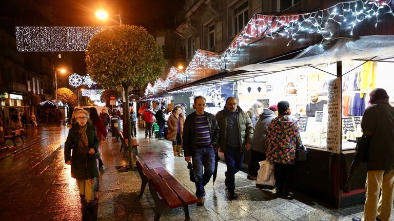 O Calvario pierde su mercadillo de Navidad tras siete años por la fuga de puestos al de Vialia Vigo