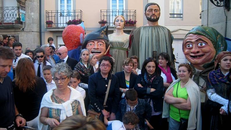 El preg�n del San Xo�n de Sarria, pronunciado por Ra�l L�pez, reuni� a centenares de personas