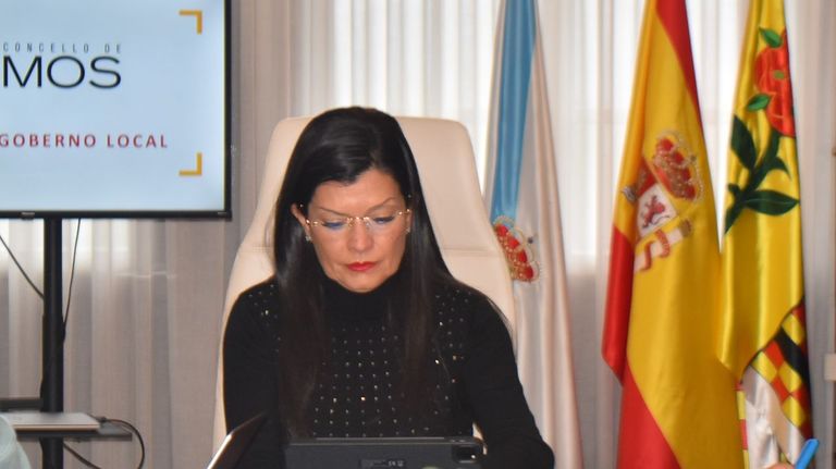 Nidia  Arévalo pone en marcha la maquinaria electoral del PP en Mos
