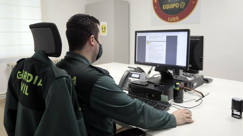 Sede del Equipo Arroba de la Guardia Civil de Lugo, responsable de la resolución de delitos informáticos en la provincia. 