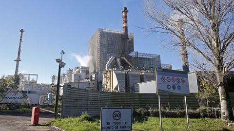 Fábrica de Ence en Pontevedra