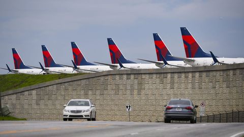 Aviones en el aeropuerto internacional de Atlanta