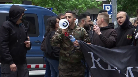 Christian Lupi��ez, el l�der del movimiento xen�fobo Deport Them Now que instig� a la �cacer�a� de magreb�es en Torre Pacheco