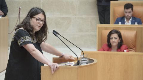 Raquel Romero, la nica diputada de Podemos en La Rioja, que bloque la eleccin de la candidata socialista a la presidencia del Gobierno autonmico