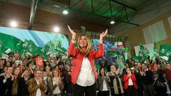 Susana Daz, a la que las encuestas dan como vencedora, pidi al resto de partidos que no bloqueen su investidura