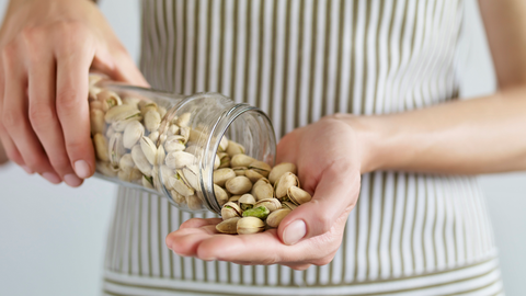 Los pistachos son uno de los frutos secos con mayor aporte de hierro.
