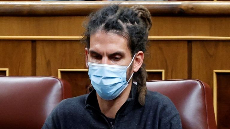 Alberto Rodríguez, exdiputado de Unidas Podemos, en una imagen de archivo.