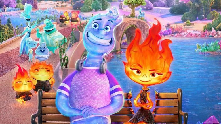 Fotograma del filme «Elemental».