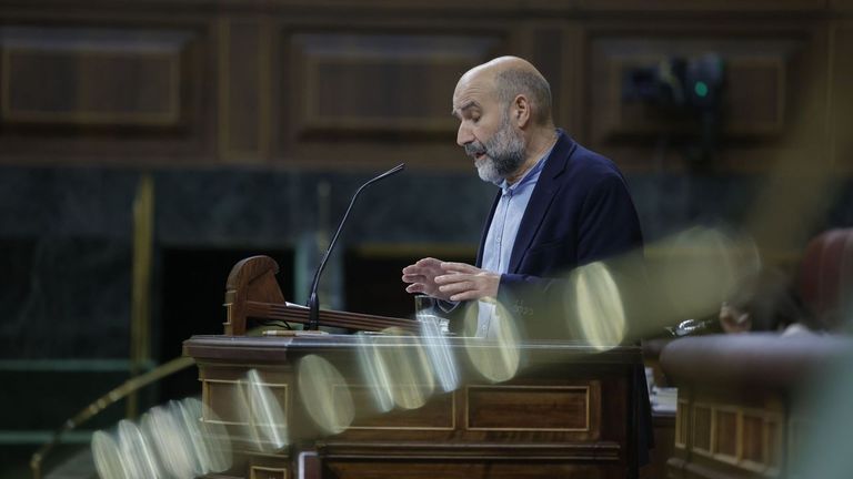 Néstor Rego, en una intervención en el Congreso
