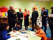 Alcaldes, concejales y profesores compartieron hoy las clases