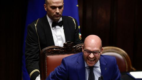 Lorenzo Fontana, nuevo presidente de la Cámara de Diputados italiana