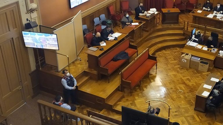 Vista de un juicio en la Audiencia de Barcelona.
