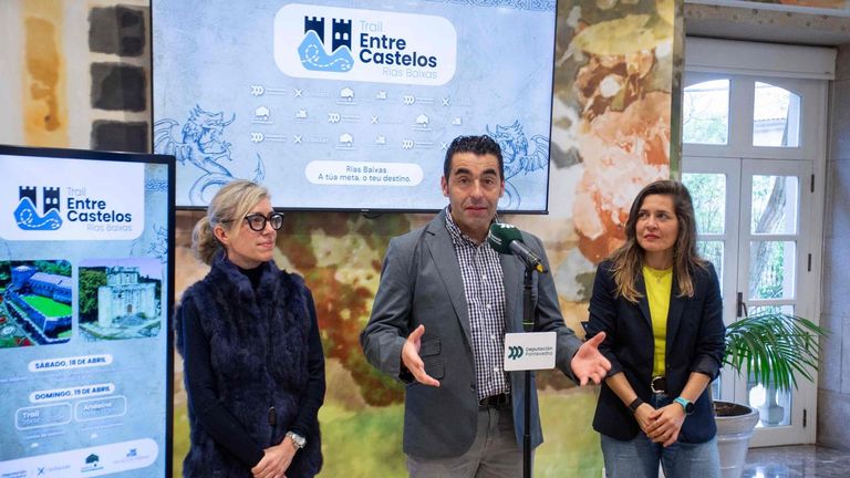 Un trail entre castillos para poner en valor deporte y turismo en la provincia de Pontevedra