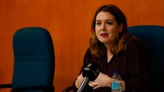 ngela Rodrguez, secretaria de Estado de Igualdad, cierra la lista electoral de Podemos en Pontevedra