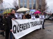 Los comerciantes de A Pedra piden la reapertura de sus tiendas 