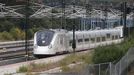 Una unidad de un tren Avril de ancho variable que estuvo en pruebas en la provincia de Ourense este mes de junio.