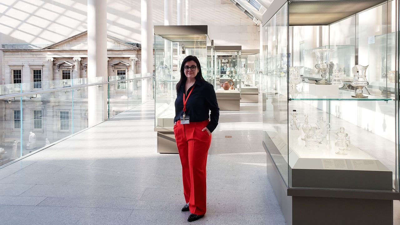 Goretti Mieites trabaja en el departamento cient�fico del Museo Metropolitano de Arte de Nueva York 