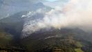 Incendio forestal en Ibias, que amenaza Muniellos