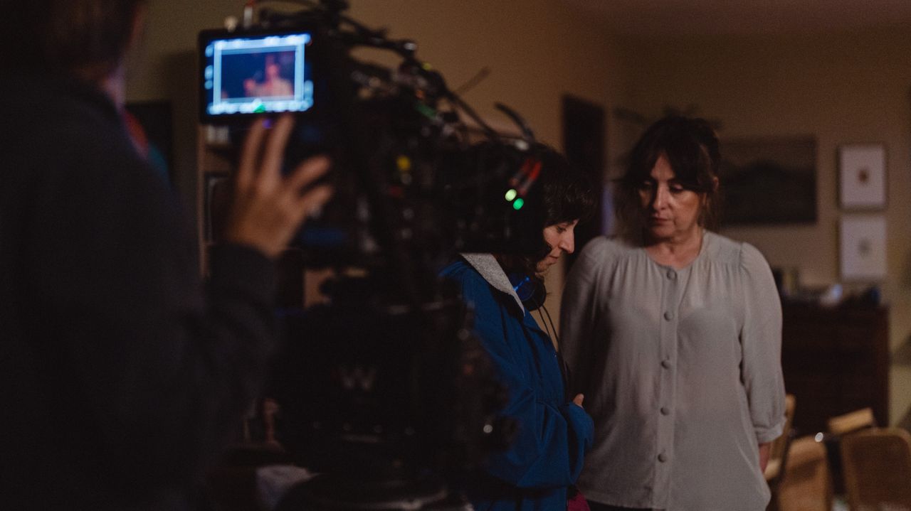 Rodaje de As lias descontinuas, la nueva pelcula de Anxos Fazns