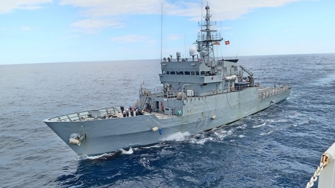 El patrullero Serviola finaliza su operación en Gibraltar y el mar de Alborán