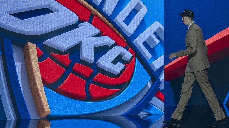 Los Thunder eligen a Aday Mara en el puesto doce del draft de la NBA