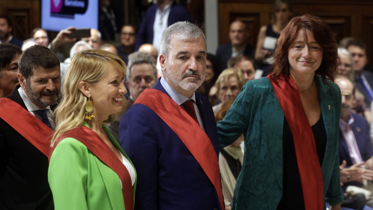 Feijoo: El PSOE jams nos habra dado el apoyo que le hemos dado en Barcelona, pero no me importa, hemos cumplido con nuestro deber.Jaume Collboni, tras ser elegido alcalde de Barcelona con los votos de los comunes y el PP.