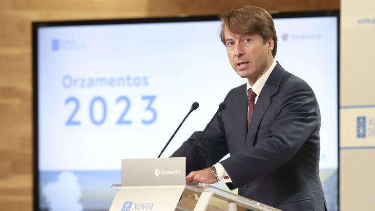 Miguel Corgos, conselleiro de Facenda