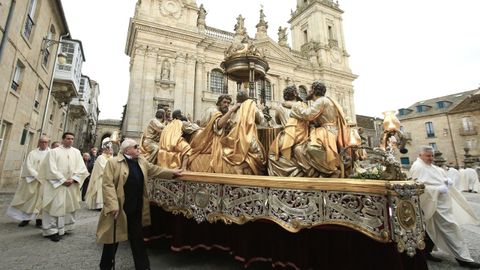 La procesin de la Santa Cena sale este jueves en Lugo.