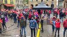 Manifestación del 1 de mayo, día del trabajador, en Gijón