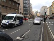 Accidente de tr�fico en la ronda de Outeiro
