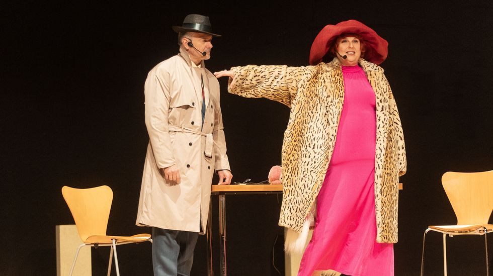 Tet� Delgado e Julio Pereira act�an hoxe en Vimianzo con �Entre dos�