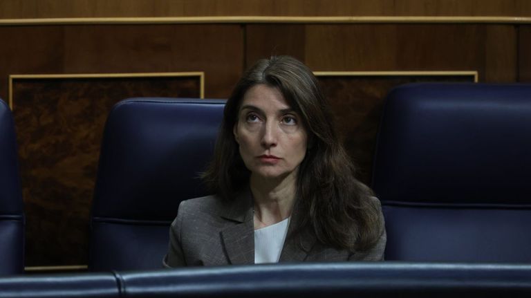 La ministra de Justicia, Pilar Llop, en una sesión en el Congreso.